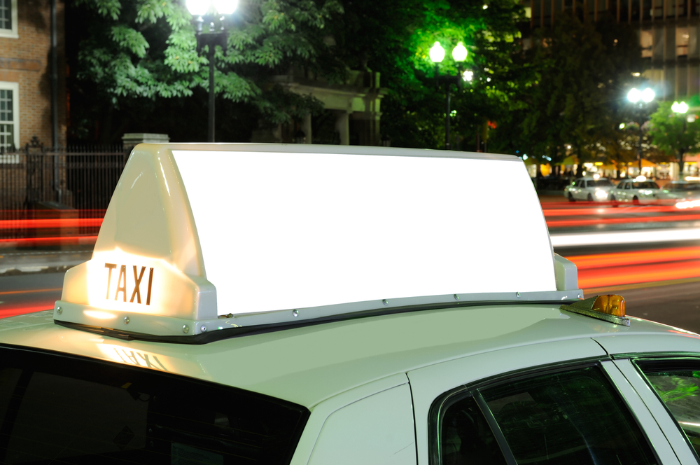 taxi publicité